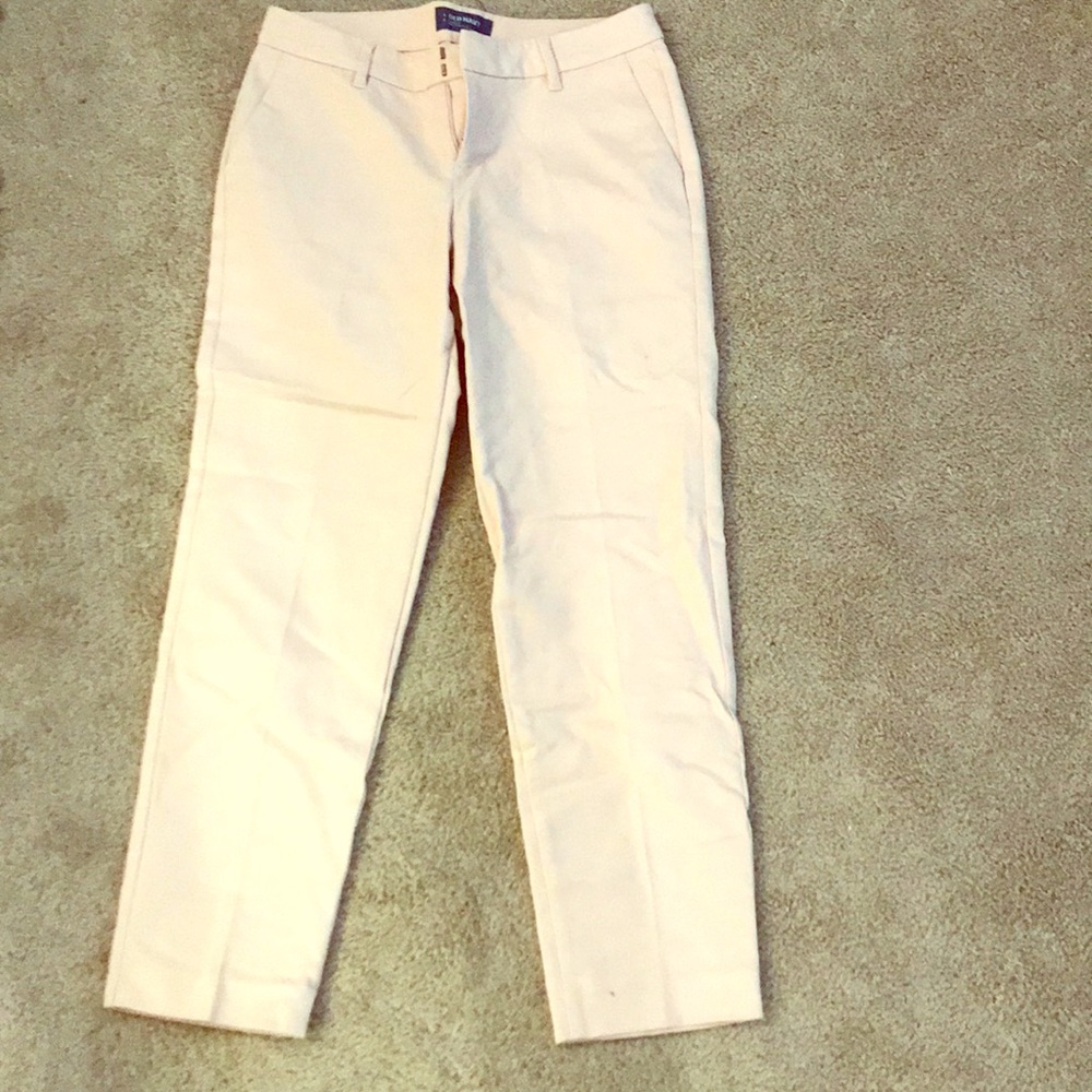 Pretty pastel pink pants!